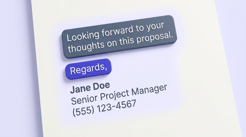How to End a Professional Email (Without Hurting